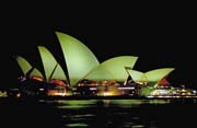 Opera house at night, Sydney. Australia.