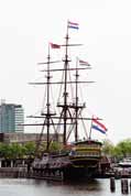 Ship (muzeum( at Amsterdam. Netherlands.