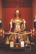 Golden Buddha in Sukhothai Traimit temple. Bangkok. Thailand.