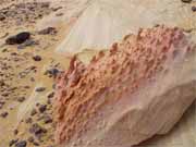 Black Sahara desert. Egypt.