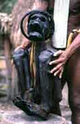 300 years old Mummy in Jiwika village. Papua,  Indonesia.
