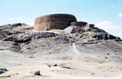 Tower of Silence - place where Zoroastrian buried their dead people. Yazd. Iran.
