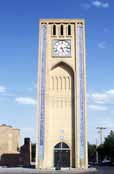 Clocktower. Yazd twon. Iran.
