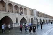 Si-o-Seh bridge. Esfahan. Iran.