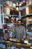 Spice shop at Tabriz market. Iran.