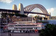 Sydney and Harbour bridge. Australia.