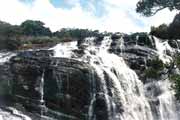 Waterfall, Horton Plains national park. Sri Lanka.