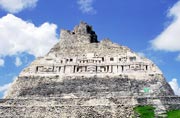 Maya ruins Xunantunich. San Ignacio (Cayo) area. Belize.