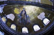 Byzantium's mosaik, Aya Sofya (Hagia Sophia), Istanbul. Turkey.