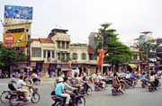 Street in Hanoi. Vietnam.