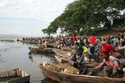 Fish market, Awasa lake. Ethiopia.