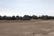 Karo tribe village. South, Ethiopia.