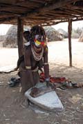 Karo woman. South,  Ethiopia.