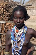 Arbore woman. South,  Ethiopia.