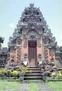 Hindu temple in Ubud. Bali,  Indonesia.
