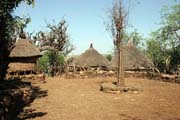 Village near Konso. South,  Ethiopia.