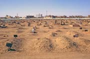 Cemetery at Hamed-an Nil Mosque. Khartoum (Omdurman). Sudan.