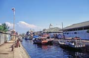Harbor at Ujung Pandang. Indonesia.