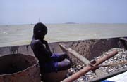 Life at Niger river. Mali.