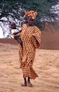 Local woman. Niafunké village. Mali.