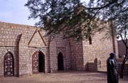 Traditional building (now museum) at town Timbuktu (Tombouctou). Mali.