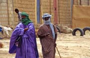 Tuaregs - people from desert. Timbuktu (Tombouctou) town. Mali.
