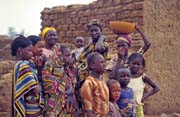 Villagers from Boré. Mali.