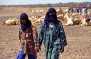 Tuaregs - people from desert. Djébok village. Mali.