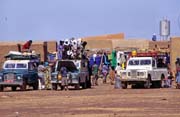 Transport around Sahara. Djébok village. Mali.