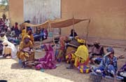 Market at Bourem village. Mali.