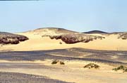 Sandy dunes. Sahara desert. Mali.