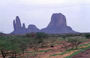 Mountain La Main de Fatima near Hombori village. Mali.