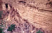 Old houses of Dogon people. Mali.
