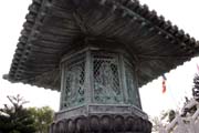 Monastery of Tian Tan Buddha statue. Hong Kong.