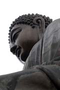 Tian Tan Buddha statue. Hong Kong.