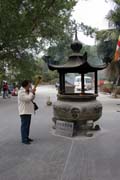 Po Lin Buddhist monastery. Place where Tian Tan Buddha statue is found. Hong Kong.