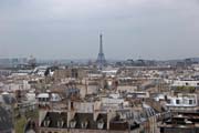 View from Pompidou Centre, Paris. France.