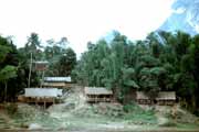 Typical lao village. North Laos. Laos.