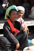 Women from Pa-O tribe. Inle Lake market. Myanmar (Burma).