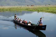 Water transport. Inle Lake. Myanmar (Burma).