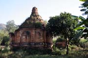 Old stupas at villages around Inle Lake. Myanmar (Burma).
