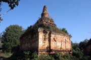 Old stupas at villages around Inle Lake. Myanmar (Burma).