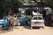 Public trasportation, Nyaung U. Myanmar (Burma).