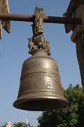 Bell at one of the Temples of Bagan. Myanmar (Burma).