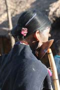 Woman from Makan Chin tribe, Mindat village, Chin State. Myanmar (Burma).