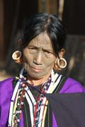 Woman from Dai Chin tribe, Mindat village, Chin State. Myanmar (Burma).
