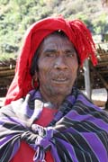 Man from Munn Chin tribe. Kyartho village, Chin State. Myanmar (Burma).