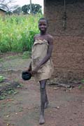 Boy from Somba tribe (also called Betamaribé people). Boukoumbé area. Benin.