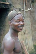 Man from Somba tribe (also called Betamaribé people). Boukoumbé area. Benin.