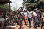 Local market at Boukoumb village. Benin.